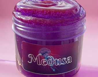 Medusa - färgskiftande klart slime
