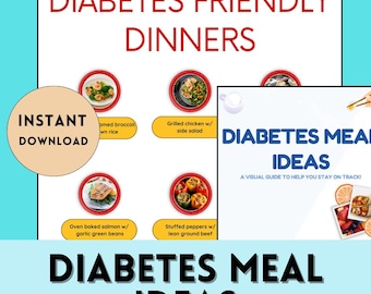 Visuelle Diabetes Mahlzeit Ideen, Mahlzeitenplaner für Zuckerkrankheit, druckbare Diabetische Mahlzeitenplan, Ernährungsführer für Zuckerkrankheit, Diabetes Mahlzeit Prep Planer
