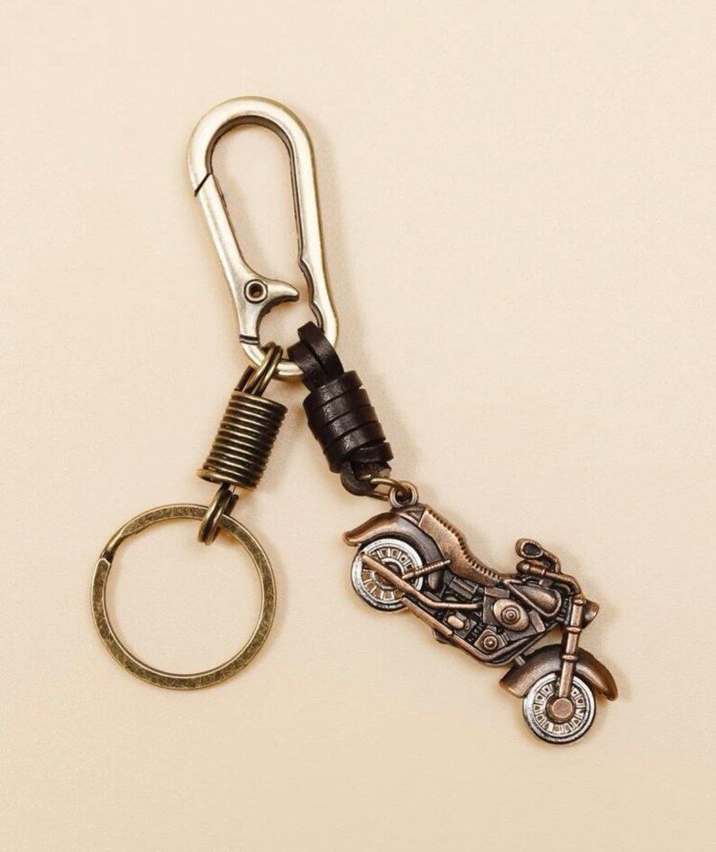 Motorbike Keyring Biker Gifts Christmas Dad Keyring Birthday Etsy UK