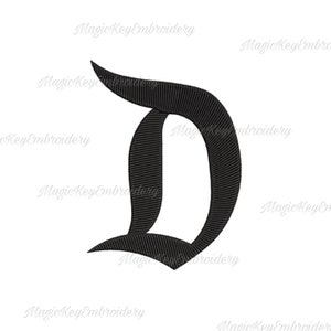 D mouse trendy Embroidery Design Digital File - 3 Sizes - pes
