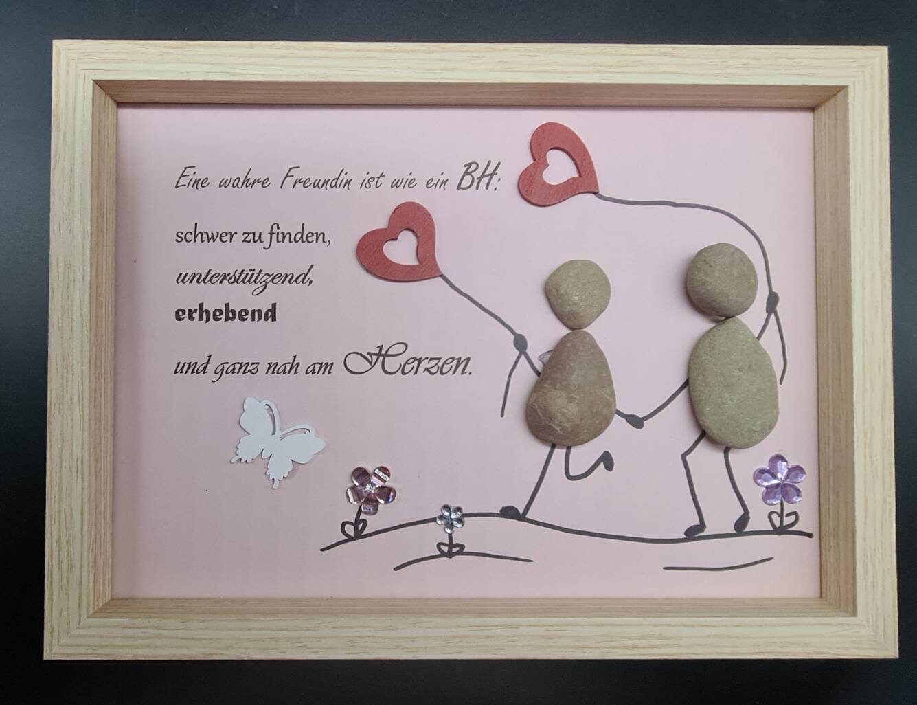 Steinbilder Freundin: Zeichnen lernen mit Freundinnen!