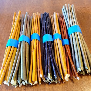 Basket Maker Color Grab Bag 20 Willow Cuttings Living Unrooted Salix