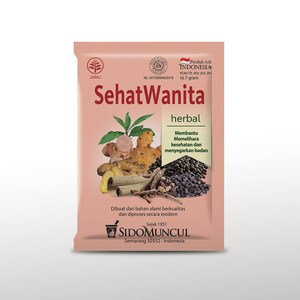 Sido Muncul Jamu Sehat Wanita, 70gr (10ct @ 7gr)