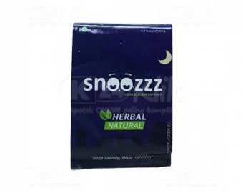 Jamu Jago Snoozzz Herbal Sleep Support Jamu Serbuk