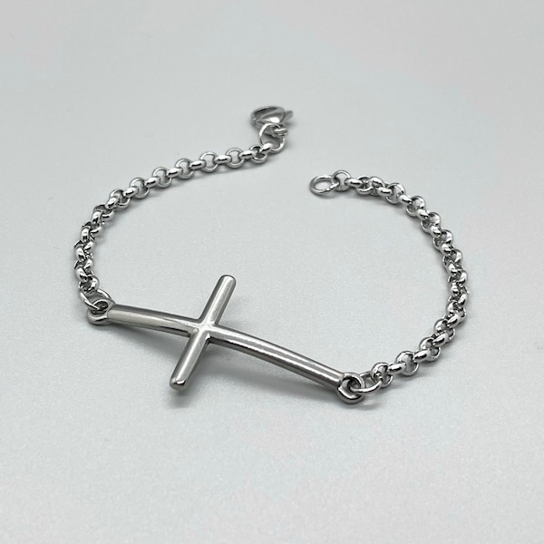 Cross Bracelet - Etsy