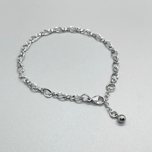 Stainless Steel Twisted Chain Bracelet No Tarnish Twisted Oval Link Silver Chain Women Gift Fun Fashion On The Go image 5