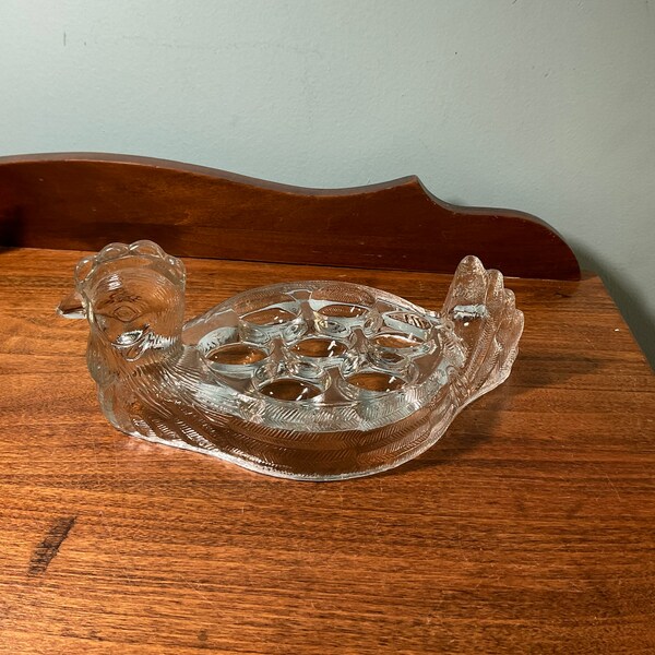 Glass Egg Holder Etsy