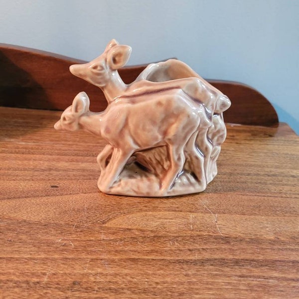Mccoy Deer Planter Etsy