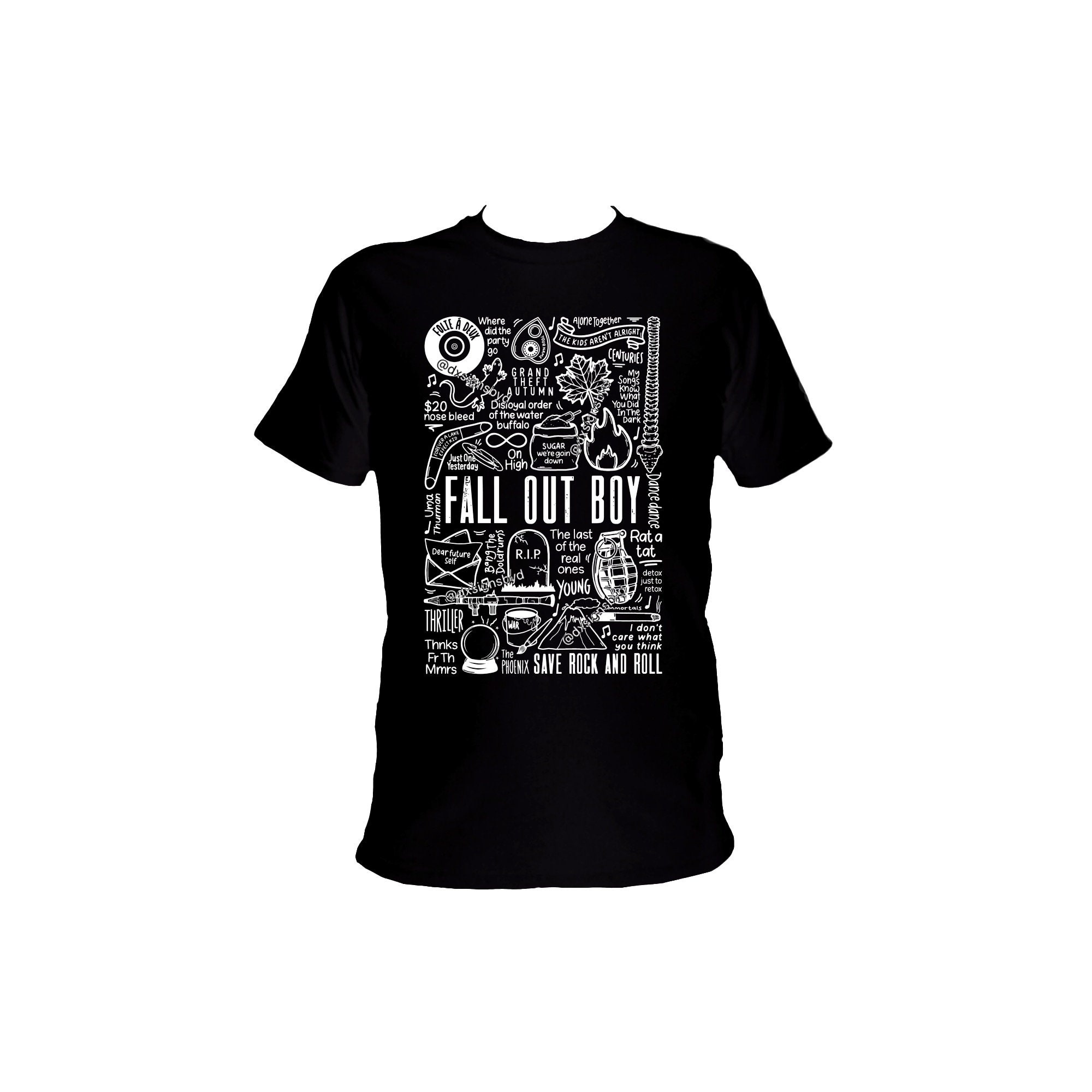 Discover Fall Out Boy / FOB / Band Musik T-Shirt