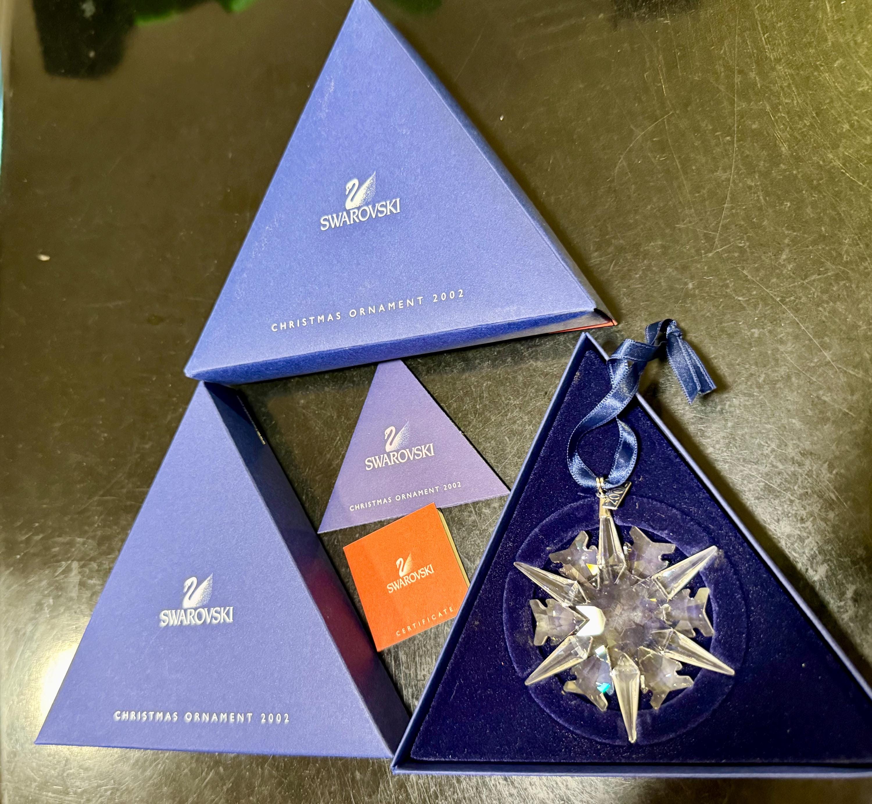 Swarovski Ornament 2002 - Etsy