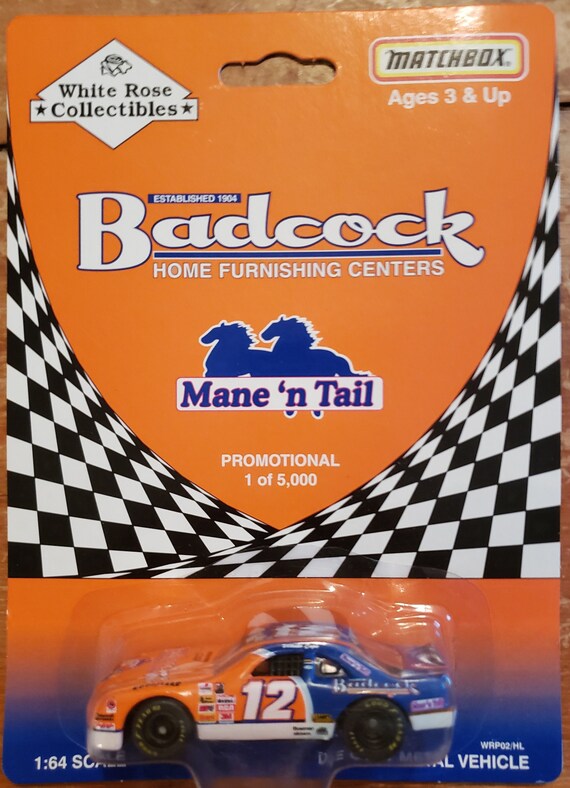 Matchbox 1996 Derrick Cope # 12 Badcock , Mane N Tail Ford