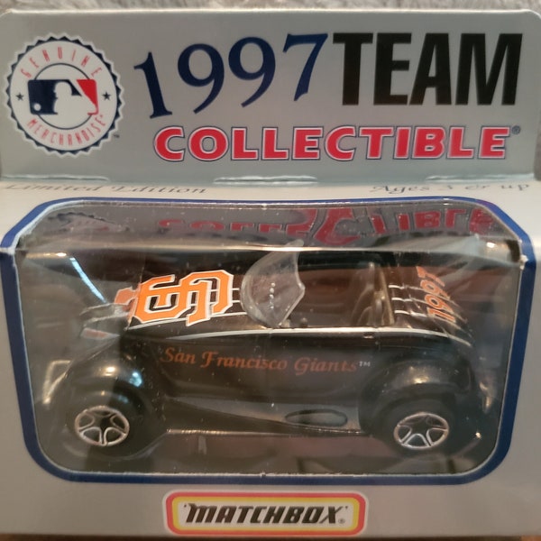 Matchbox 1997 San Francisco Giants Plymouth Prowler