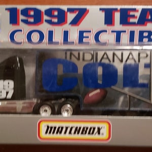 Matchbox 1997 Indianapolis Colts Hauler