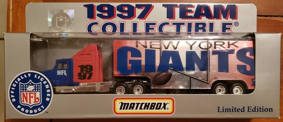 Matchbox 1997 New York Giants Hauler