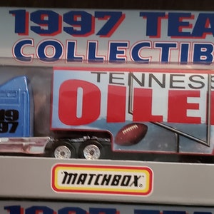 Matchbox 1997 Houston Oilers (NOW Tennessee Titans) Hauler