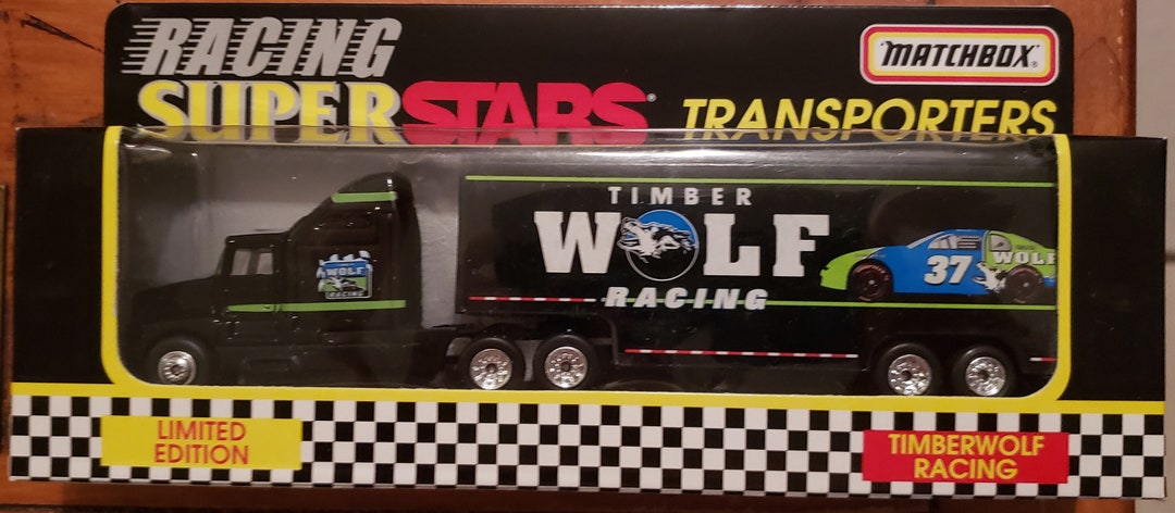 Matchbox 1997 Mark Green # 37 Timberwolf Racing Hauler - Etsy