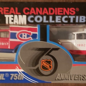 Montreal Canadiens NHL 75th Anniversary 2 pc set