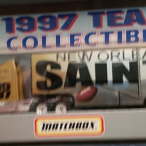 Matchbox 1997 New Orleans Saints Hauler