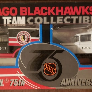 Chicago Blackhawks NHL 75th Anniversary 2 pc set