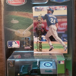 Seattle Mariners , Hall of Fame Inductee Ken Griffy Jr Baseball Card Pick Up Truck