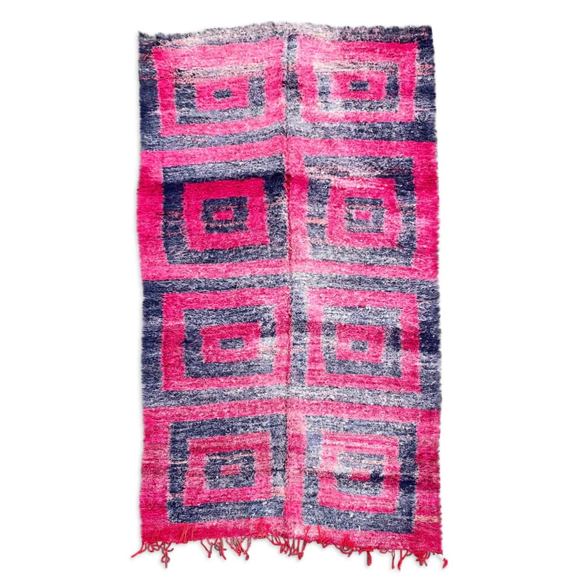 Tapis Berbere Kilim 150×250 cm, Tapis en Coton Fait Main