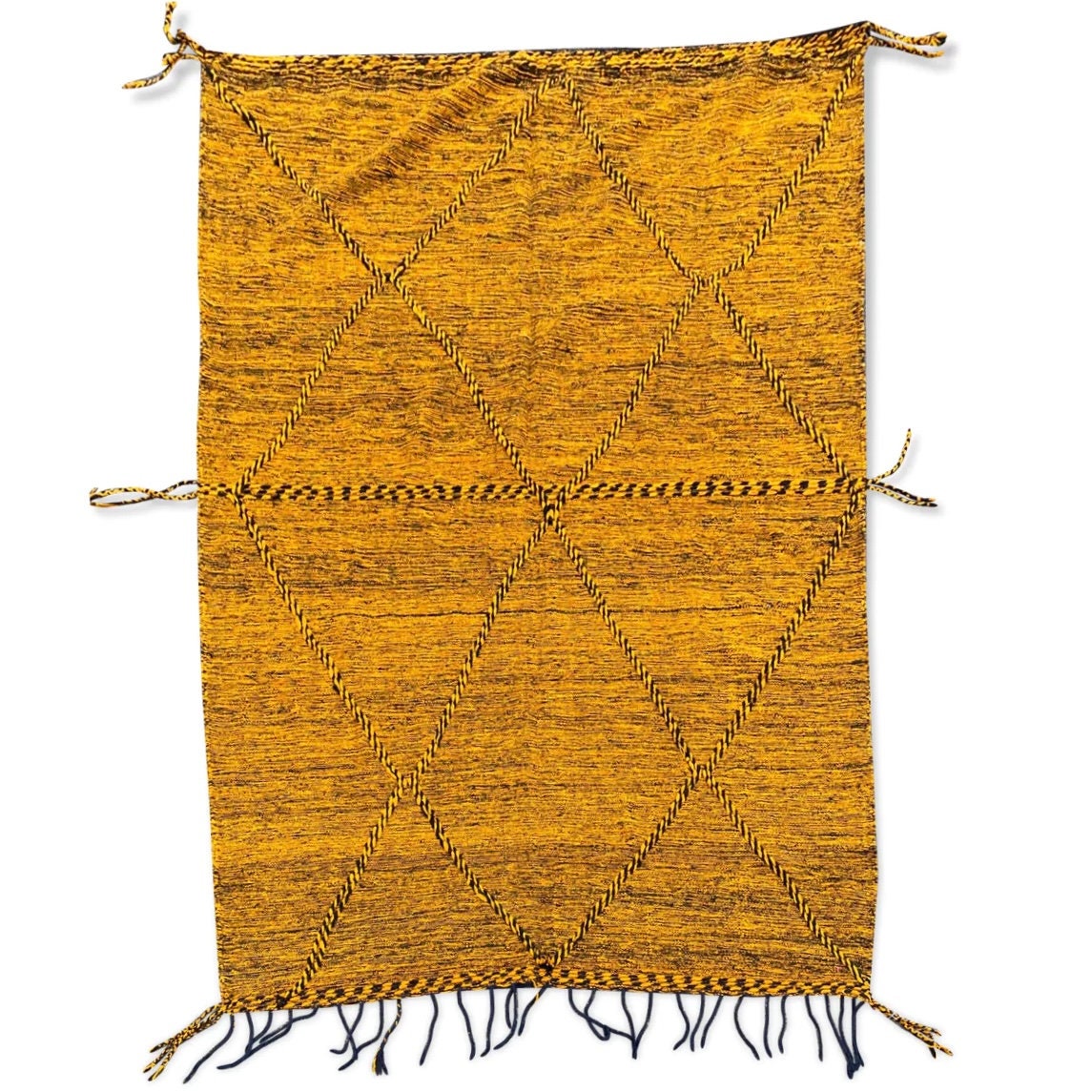 Tapis Berbere Kilim 190×290 cm, Tapis Marocain Fait en Main