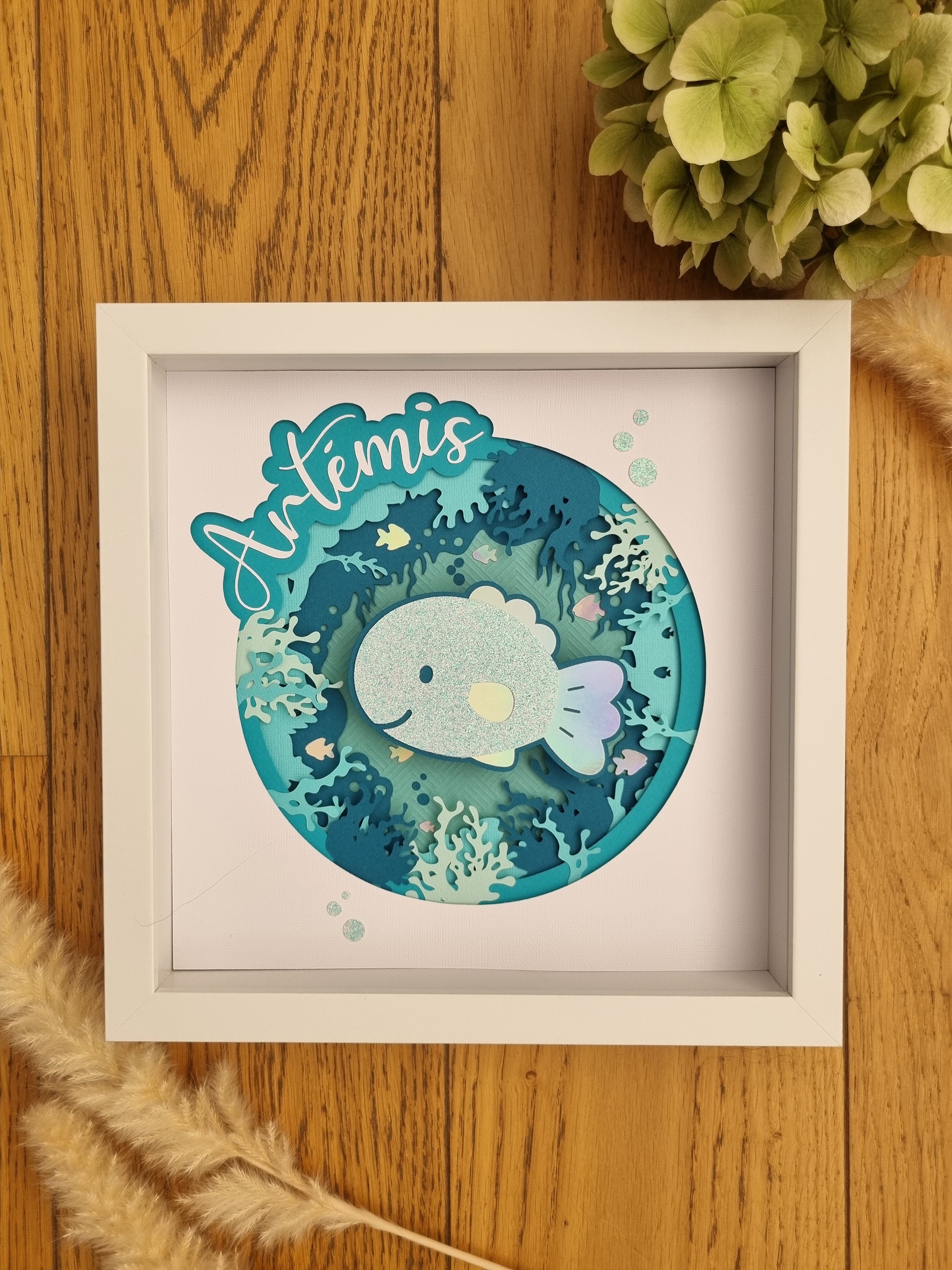 Cadre Enfant Personnalisé Signe Astrologique - Astrologie Cadeau Naissance Anniversaire