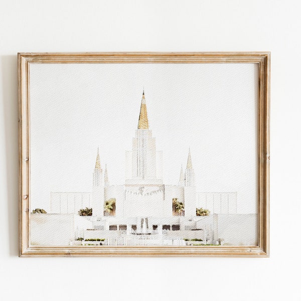 Oakland Temple - Etsy