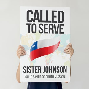 Called to Serve Missionary Farewell Party Decoration