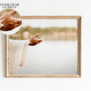 Jesus Christ's Hand Watercolor Painting - Printable Instant Digital Download