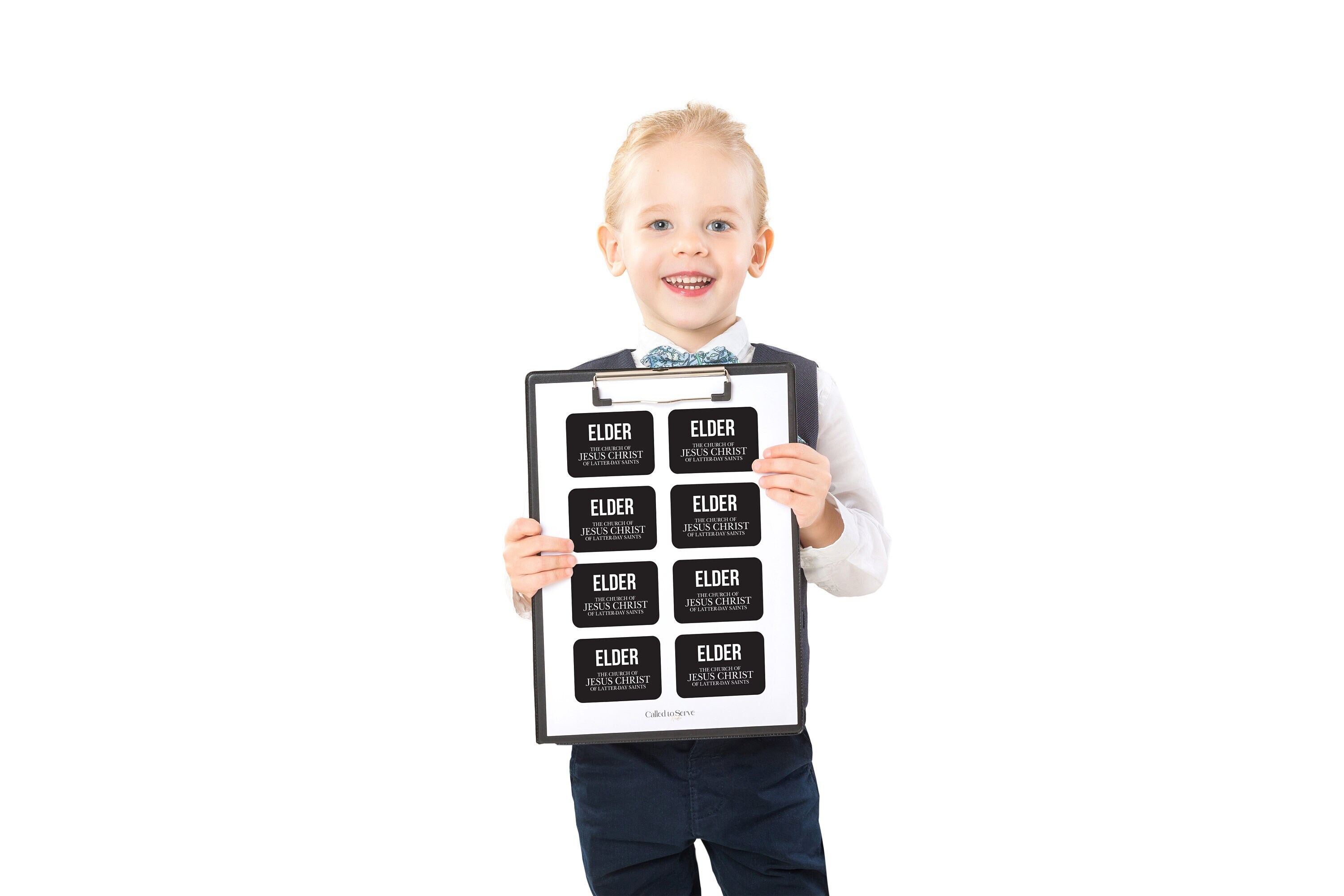 LDS Missionary Tags for Kids bundle of 6 - Etsy