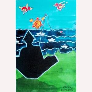 Pescatore di cartoline