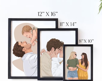 Add On for Digital Portraits: Frame and Print Upgrade