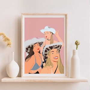 Custom Friend Portrait, Personalized Illustration, Cartoon Friendship Art (Digital Download) image 2