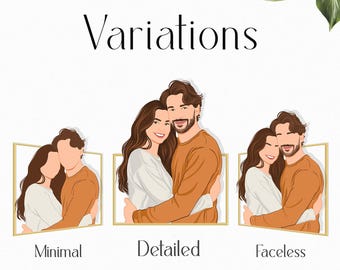 Ajoutez des détails, un arrière-plan ou des personnes supplémentaires à votre portrait.