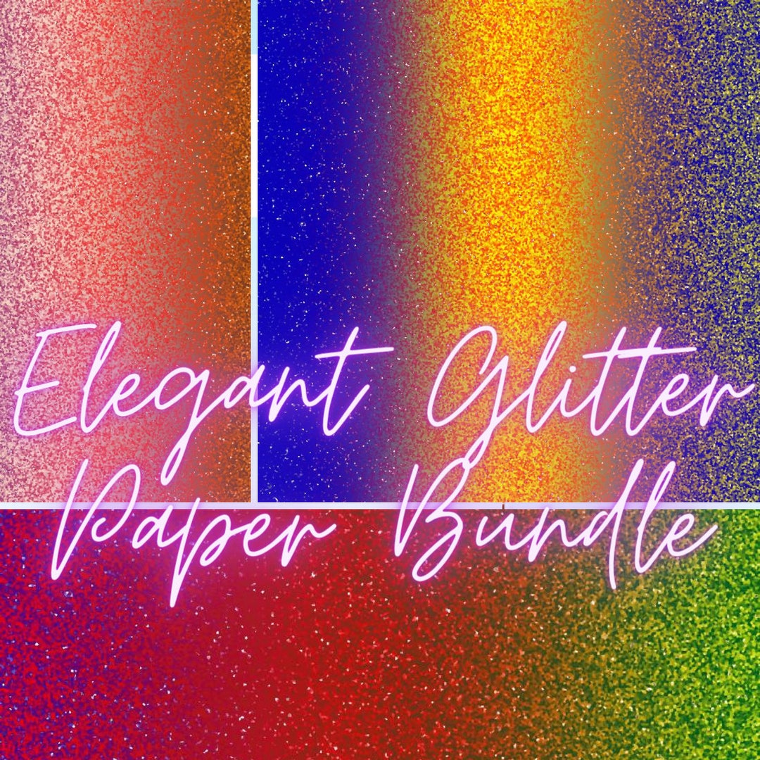 Glitter Paper Background Patterns Bundle Glitter Paper Etsy