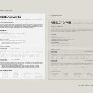 Ats Resume Template, Sorority Resume Template, Resume Template Modern, Ats friendly Resume Template, Resume Template Ats, Resume Template Ats friendly, Modern Resume Template, Minimal Resume Template, Resume Template Canva, Aesthetic Resume Template
