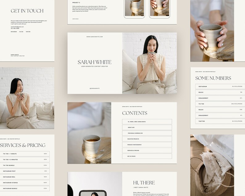 UGC Portfolio, UGC Portfolio Template, UGC Canva Template, UGC Canva Media Kit, UGC Guide, User Generated Content Template, UGC Media Kit, UGC Template, User Generated Content, UGC Canva, UGC Creator, UGC Website, UGC Brand, UGC Kit, UGC Rate Card