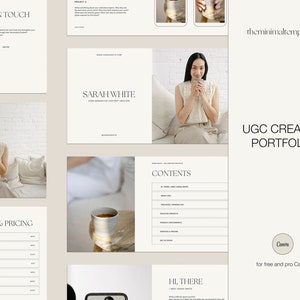 UGC Portfolio, UGC Portfolio Template, UGC Canva Template, UGC Canva Media Kit, UGC Guide, User Generated Content Template, UGC Media Kit, UGC Template, User Generated Content, UGC Canva, UGC Creator, UGC Website, UGC Brand, UGC Kit, UGC Rate Card