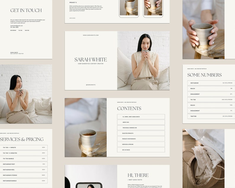 UGC Portfolio, UGC Portfolio Template, UGC Canva Template, UGC Canva Media Kit, UGC Guide, User Generated Content Template, UGC Media Kit, UGC Template, User Generated Content, UGC Canva, UGC Creator, UGC Website, UGC Brand, UGC Kit, UGC Rate Card
