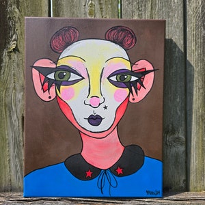 MARV original portrait painting