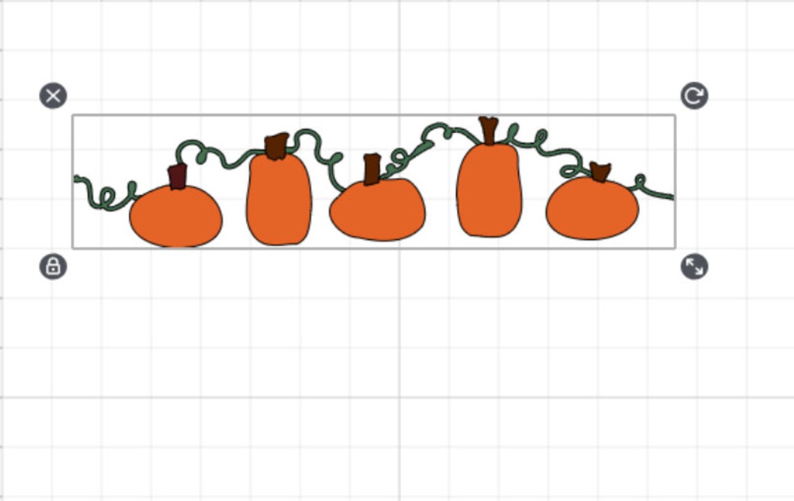 Pumpkin Vine SVG, Pumpkin Svg, Fall Pumpkin Vine Svg, Fall Svg