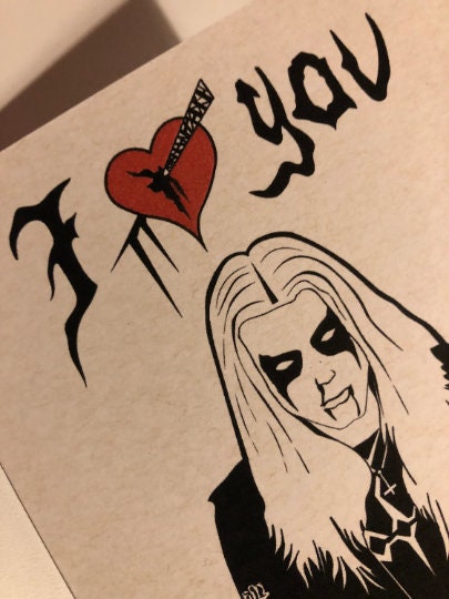 DEAD From Mayhem & Morbid Tribute Pin pelle per Yngve Ohlin 