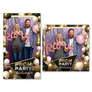 Modèle de cabine photo 360, célébration de bal de promo, modèle 360, 1072 x 1072 et 1080 x 1920 inclus