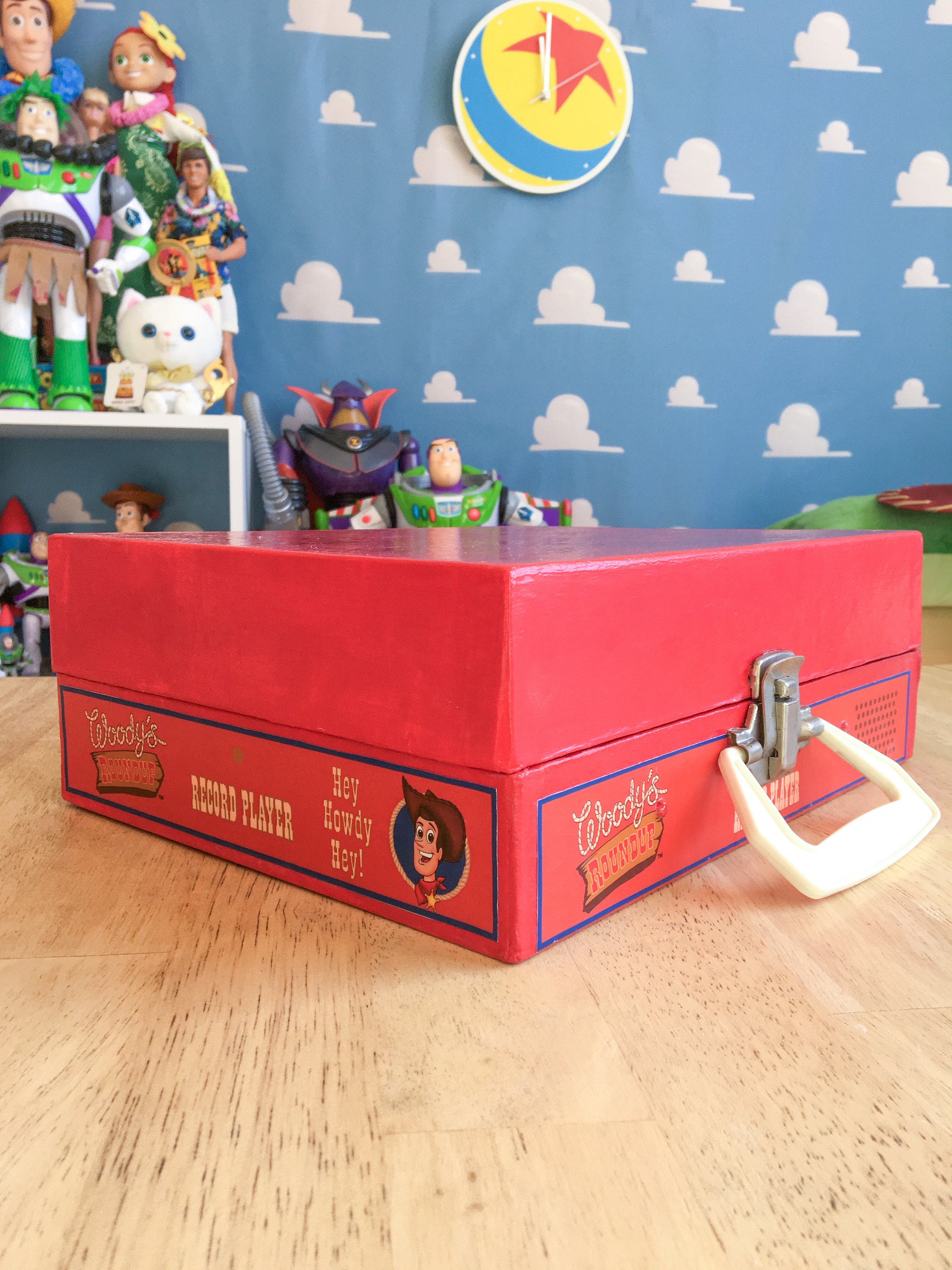 トイストーリー ウッディのラウンドアップ レコードプレーヤー