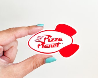 Toy Story Pizza Planet Die-Cut Waterproof Sticker - 3 inch