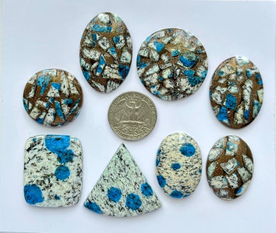Copper K2 Jasper Cabochon, Copper K2 Jasper Gemstone, Loose Cabochon For Jewelry, K2 Jasper Stone, Semi Precious Cabs, Gift for her