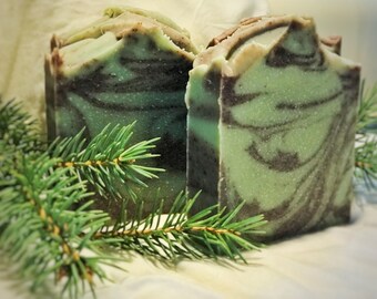 Fir Needle Sheep Milk Soap, Natural Essential Oils