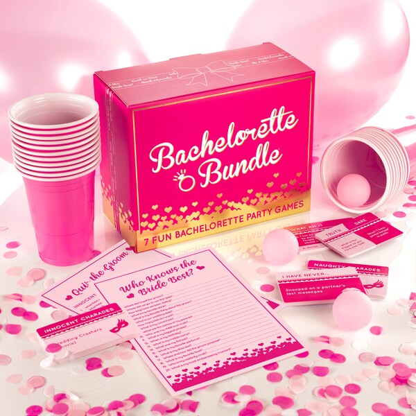 Bachelorette Bundle - 7 Fun Bachelorette Party Games