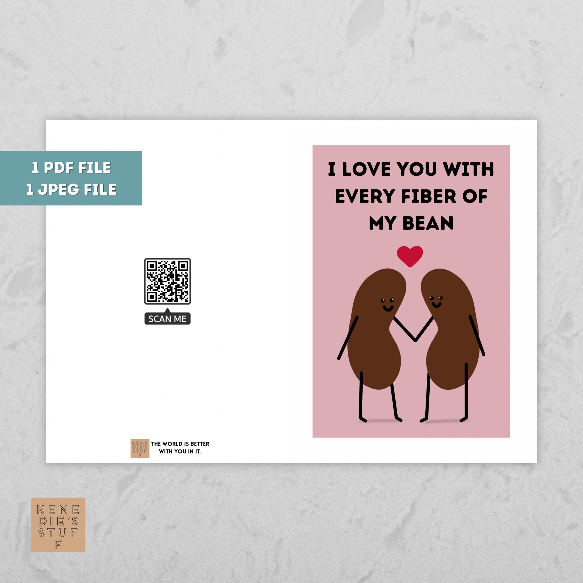 Printable Valentines Day Card Funny Anniversary Card Printable Sweet ...